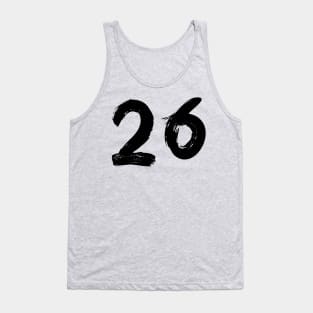 Number 26 Tank Top